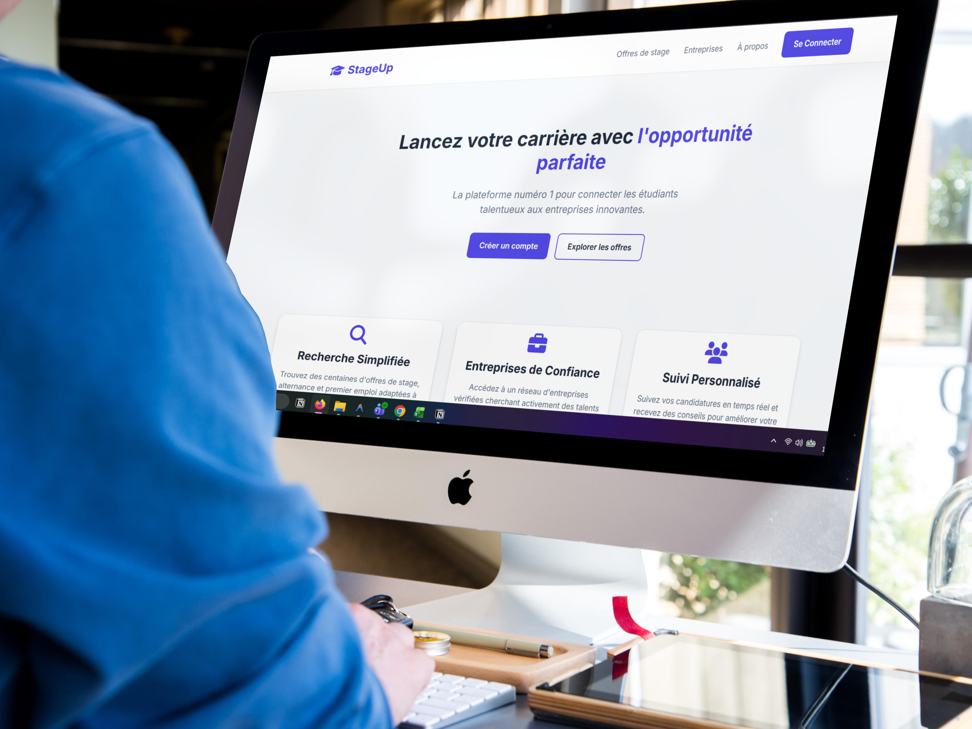 clean macro shot of computer circuitry and glowing blue led lights in a dark server room environment